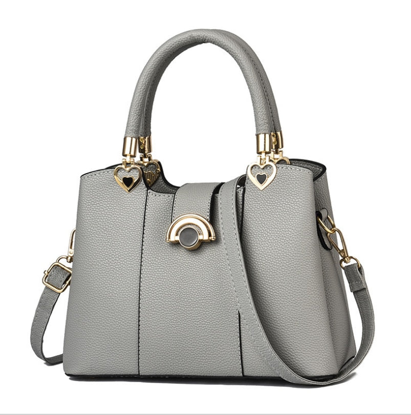 Western Style Solid Color Fashion Womens Handbags New High Quality Leather Women's Handbags Soft Leather Shoulder Messenger Bag eprolo