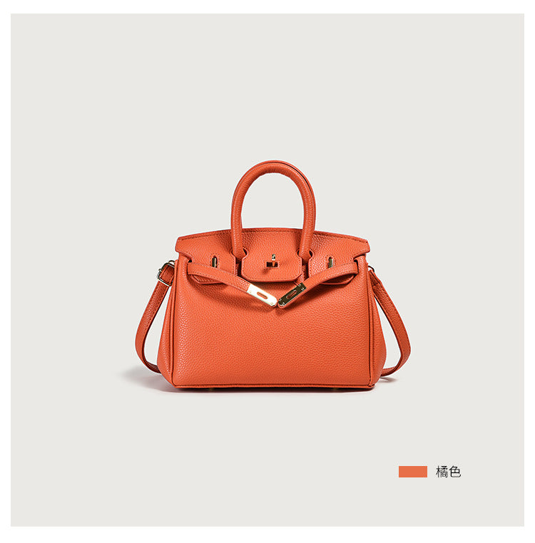 Vegan PU Leather Top Handle Tote eprolo