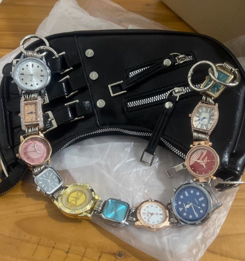 Niche design American retro hottie colorful 2024 new bags for women leather underarm bags shoulder handbags Classy’s