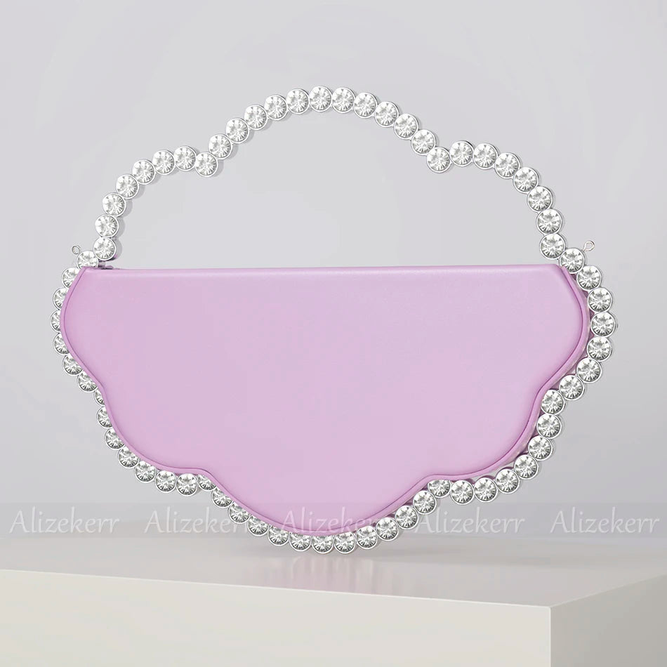 Cloud Shaped Diamond Evening Clutch eprolo