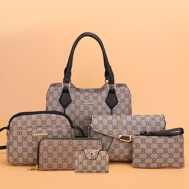 PU Leather Retro 6-Piece Set eprolo