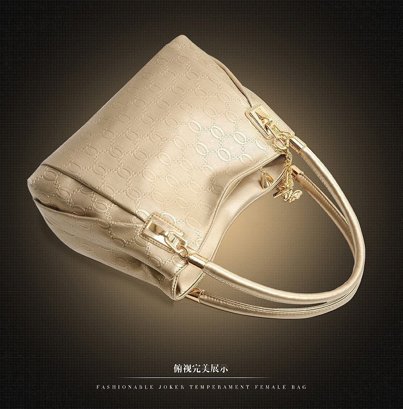 3-Piece PU Handbag Set - Tote, Messenger & Purse eprolo