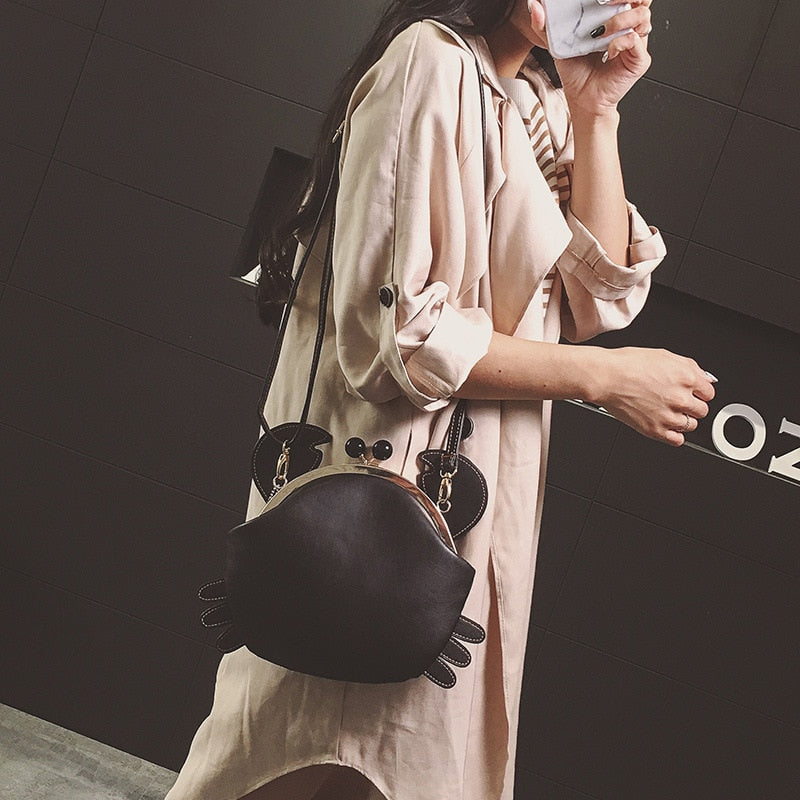 Crab Shaped Crossbody Messenger Bag eprolo