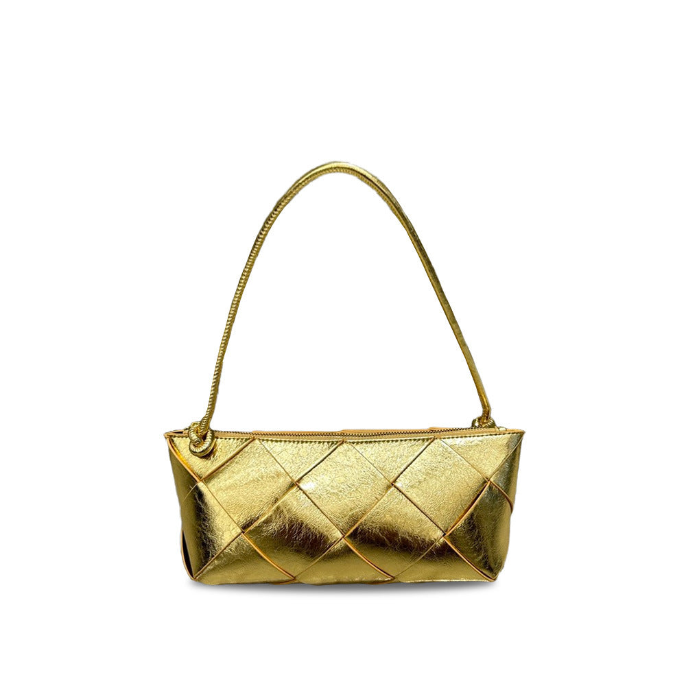 Woven Leather Crossbody Shoulder Bag eprolo