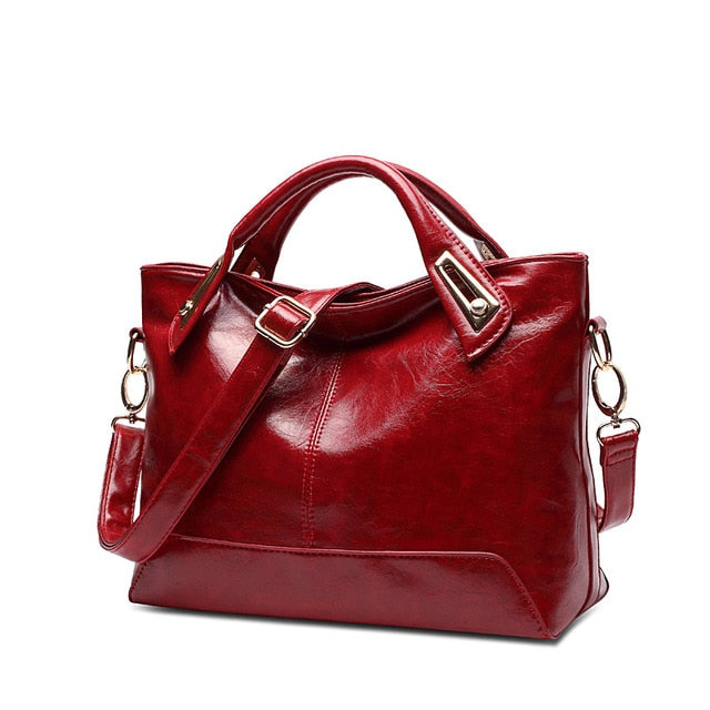 Oil Wax Leather Designer Shoulder Bag eprolo