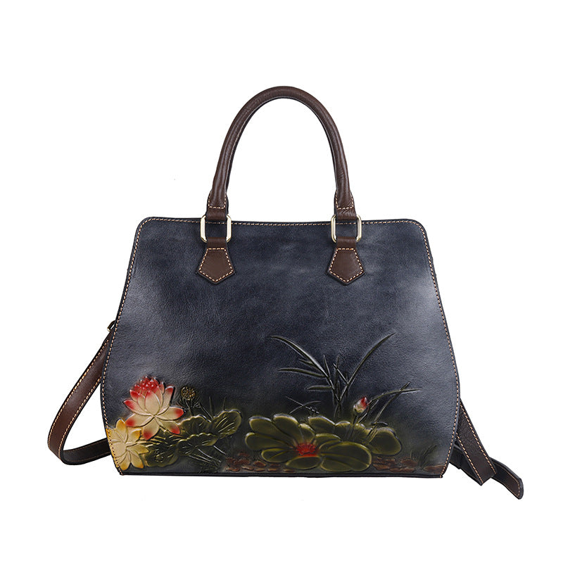 Original first layer cowhide handbags Cjdropshipping