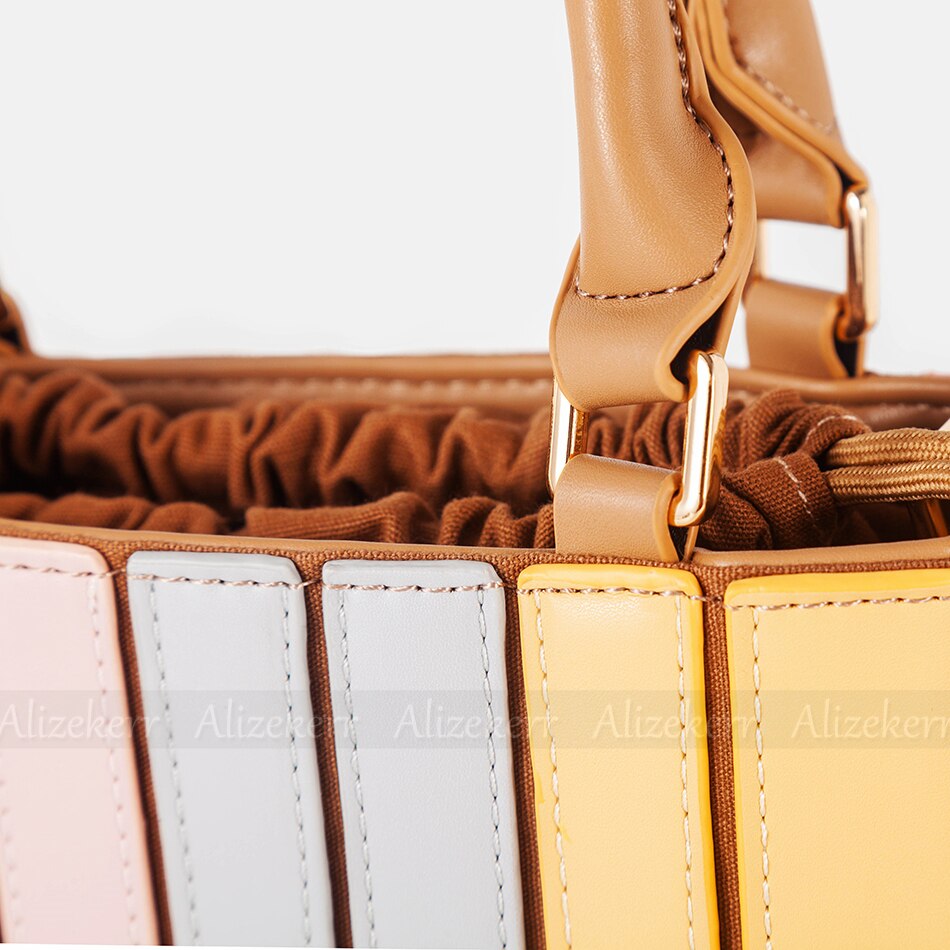Color Blocking Korean Shoulder Bag eprolo