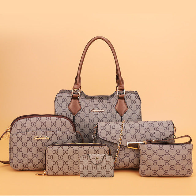 PU Leather Retro 6-Piece Set eprolo