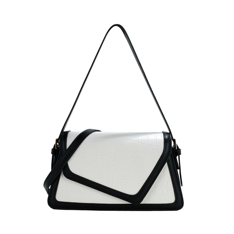 Contrast Color Travel Shoulder Bag eprolo