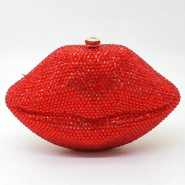 Crystal Rhinestone Metal Evening Clutch eprolo
