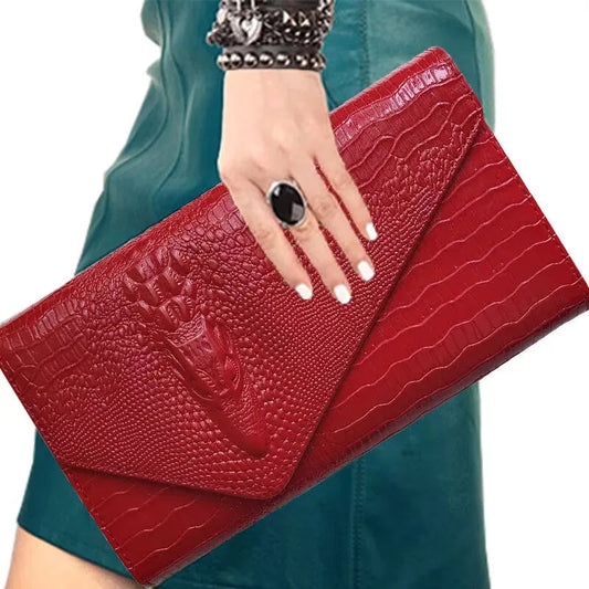 Snakeskin Chain Crossbody Messenger Bag eprolo