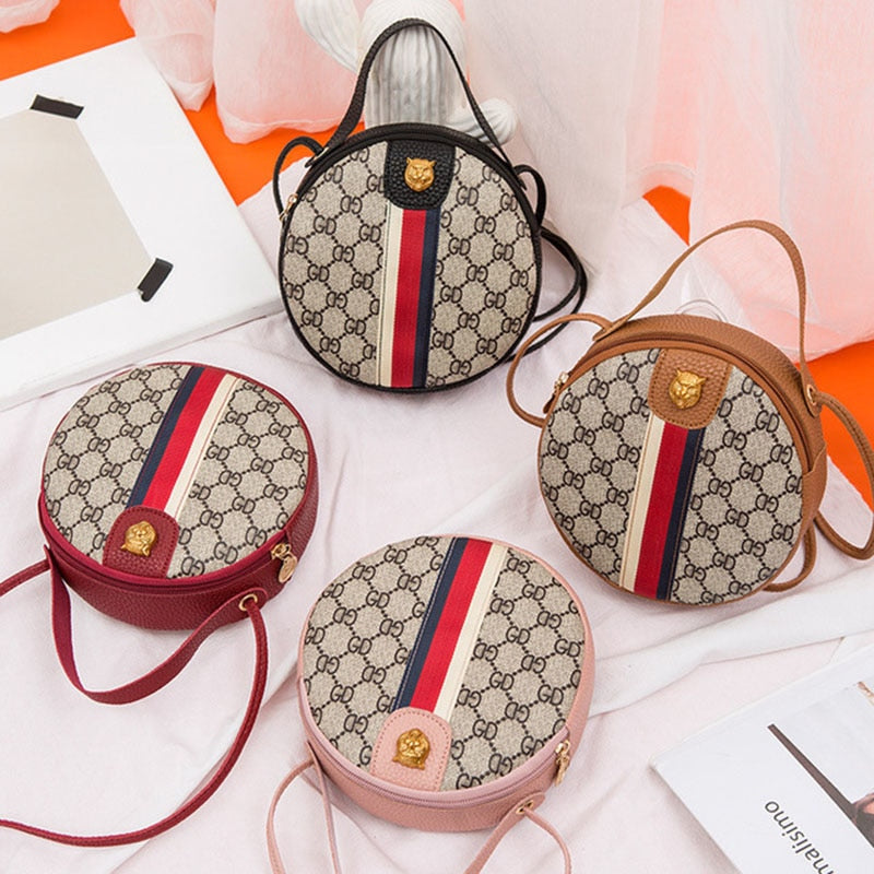 Tiger Head PU Leather Crossbody Bag eprolo
