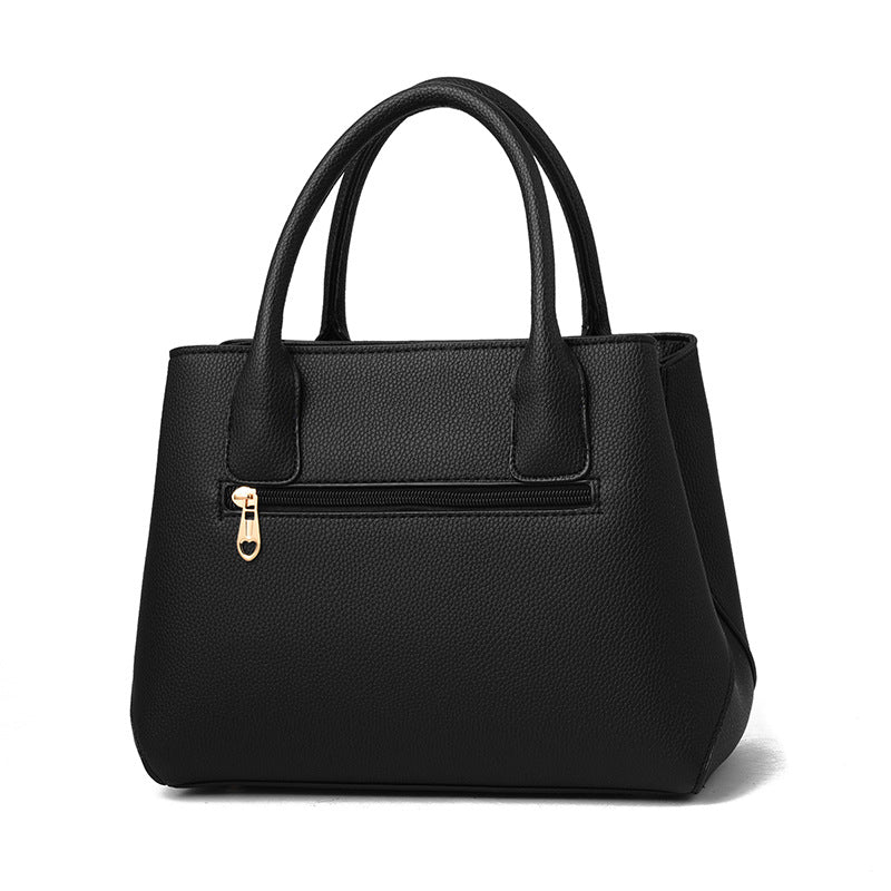 Bag women 2021 European and American fashion handbags trendy middle-aged embroidered thread one-shoulder messenger bag handbag Classy’s