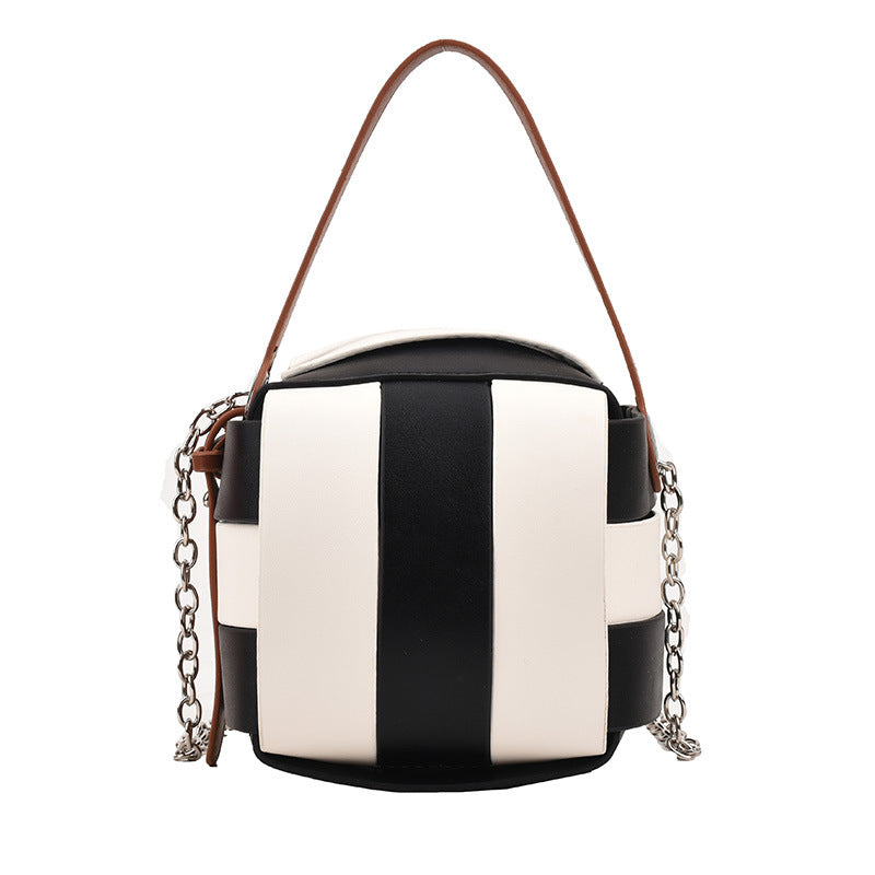 Leather Handbags For Women Vintage Spliced Fashionable Cjdropshipping