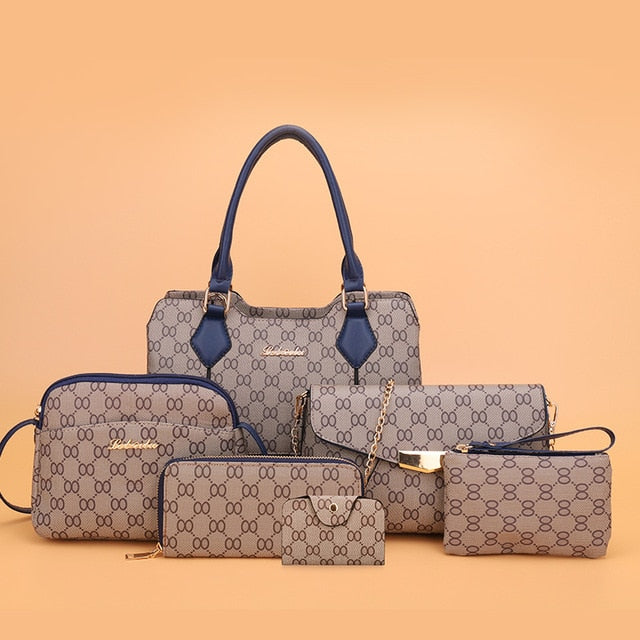 PU Leather Retro 6-Piece Set eprolo