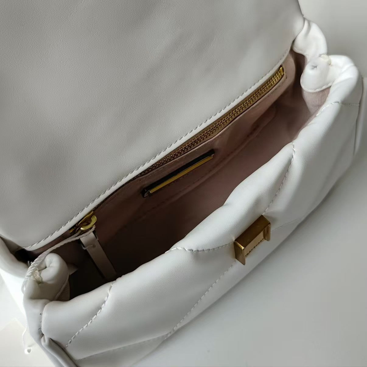 TBKiraDiamond cowhide diamond-shaped chain single-shoulder crossbody organ TB women's bag in contrasting colors Hypersku