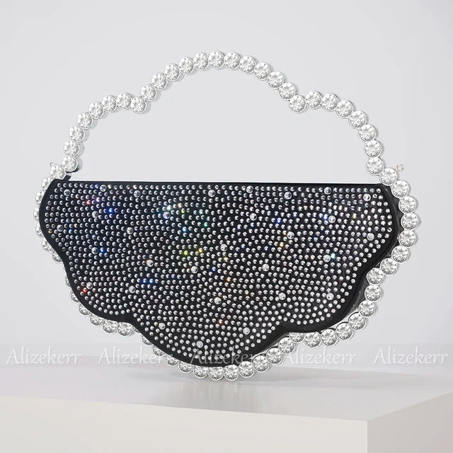 Cloud Shaped Diamond Evening Clutch eprolo
