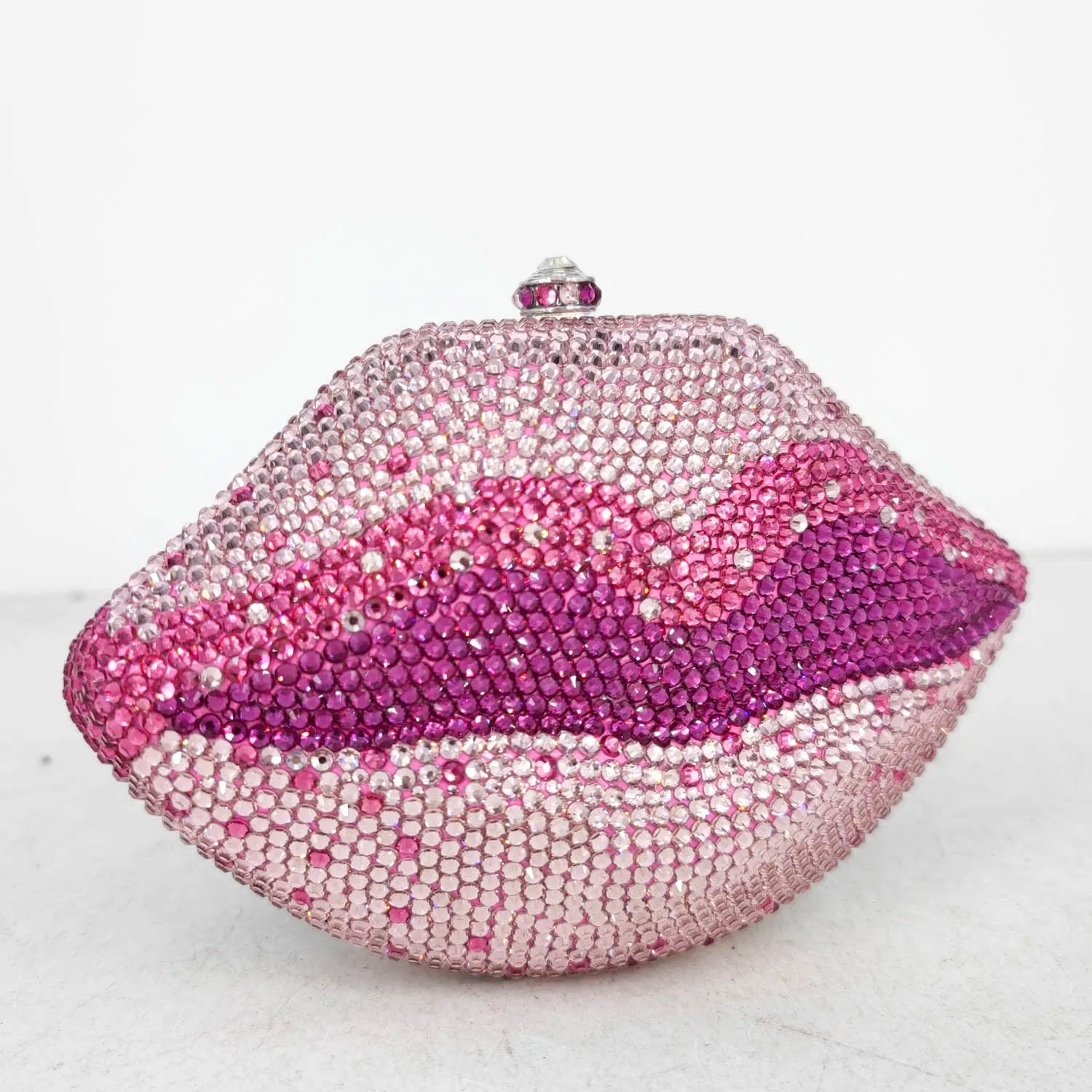 Crystal Rhinestone Metal Evening Clutch eprolo