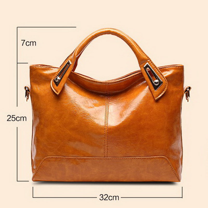 Oil Wax Leather Designer Shoulder Bag eprolo