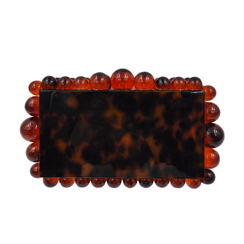 Clear Acrylic Box Evening Clutch eprolo