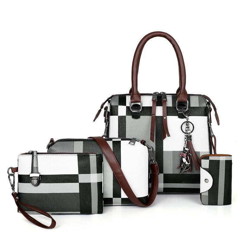 New Luxury Handbags Plaid Women Bags Designer Cjdropshipping