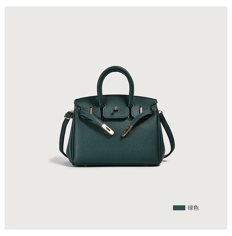 Vegan PU Leather Top Handle Tote eprolo