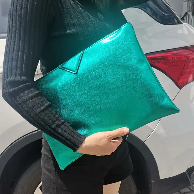 Silver Envelope Day Clutch eprolo