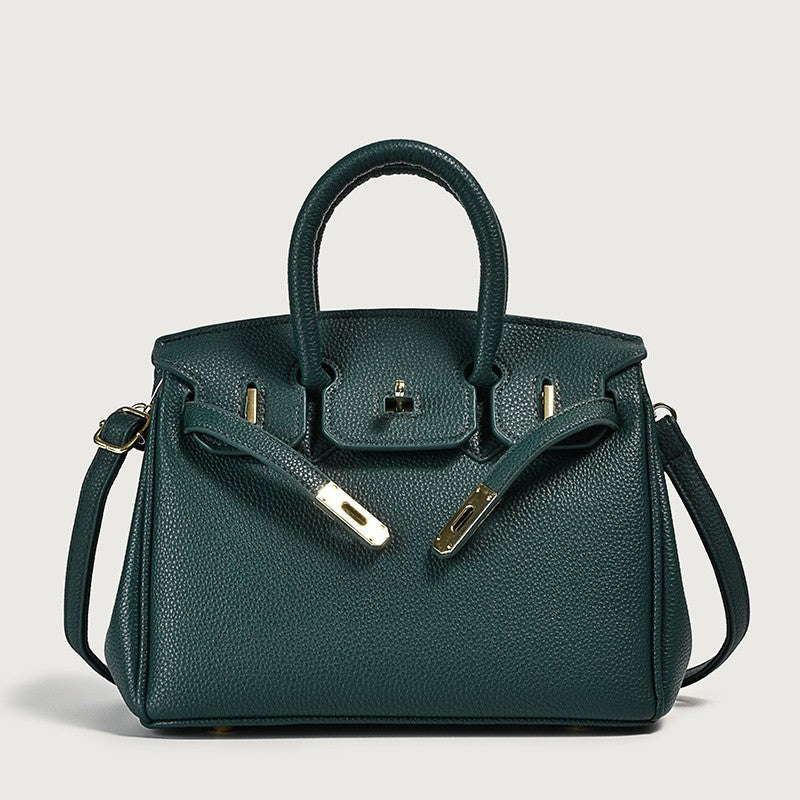 Vegan PU Leather Top Handle Tote eprolo
