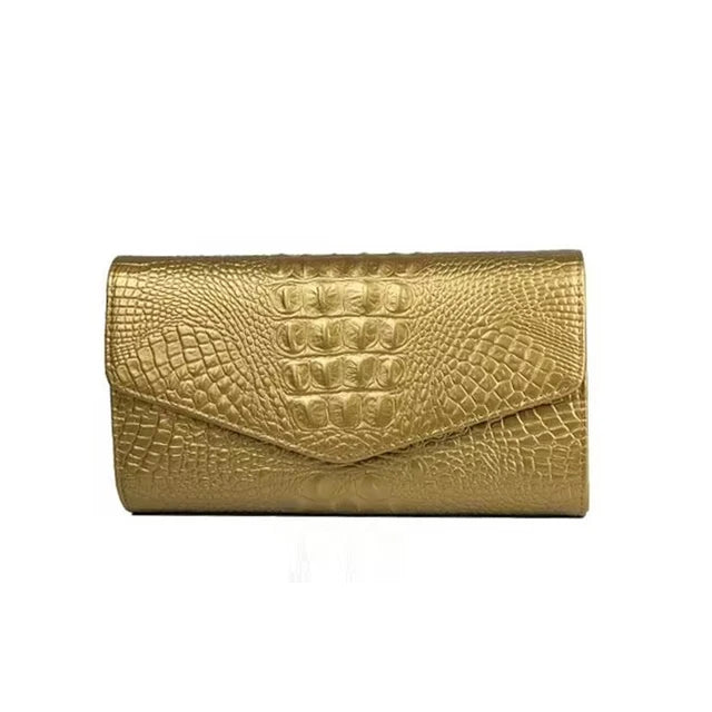 Snakeskin Chain Crossbody Messenger Bag eprolo