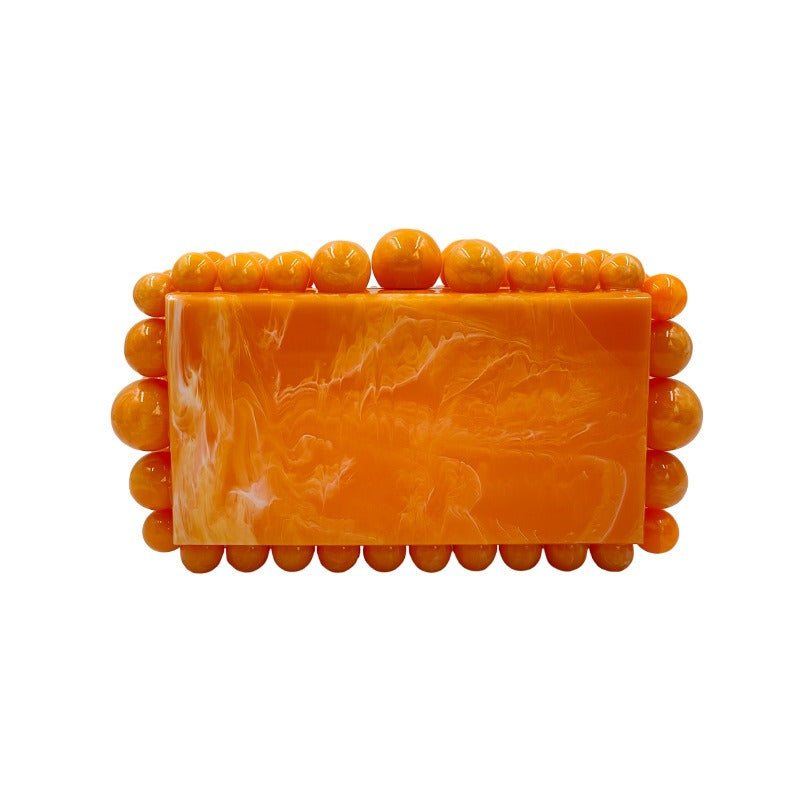 Clear Acrylic Box Evening Clutch eprolo