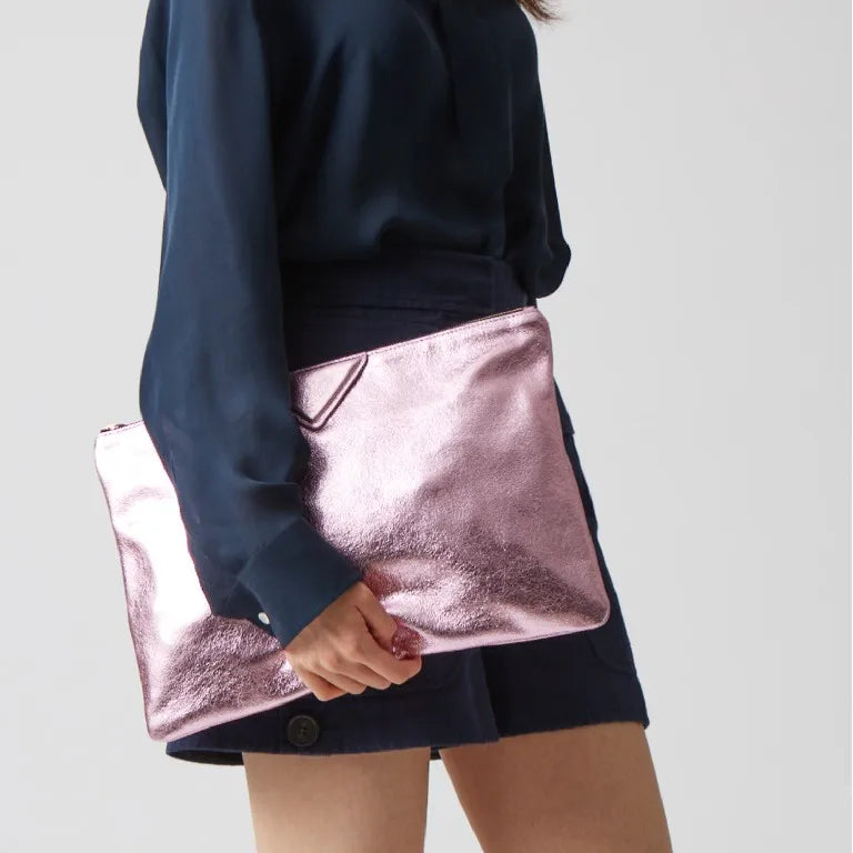 Silver Envelope Day Clutch eprolo