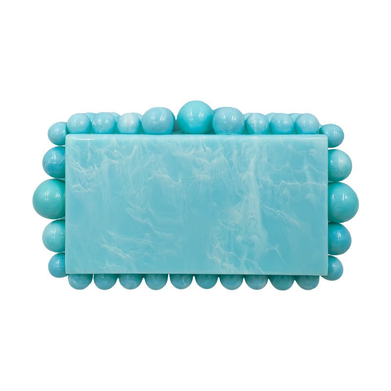 Clear Acrylic Box Evening Clutch eprolo