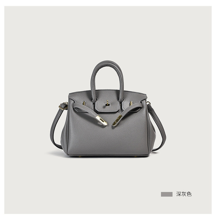 Vegan PU Leather Top Handle Tote eprolo