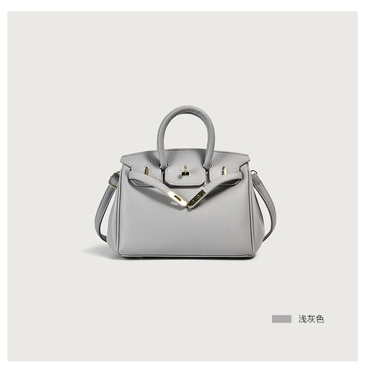 Vegan PU Leather Top Handle Tote eprolo