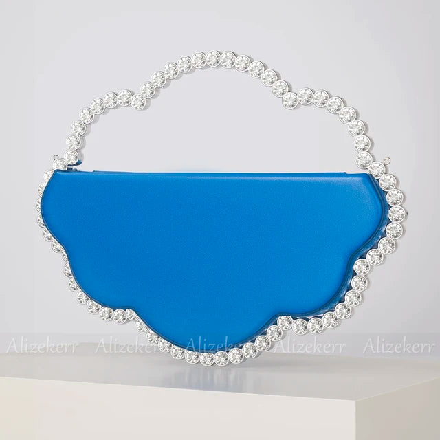 Cloud Shaped Diamond Evening Clutch eprolo