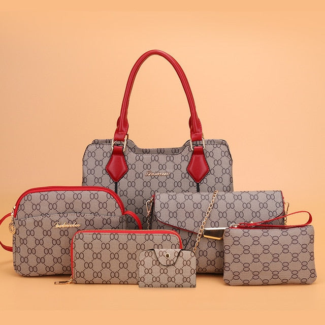 PU Leather Retro 6-Piece Set eprolo