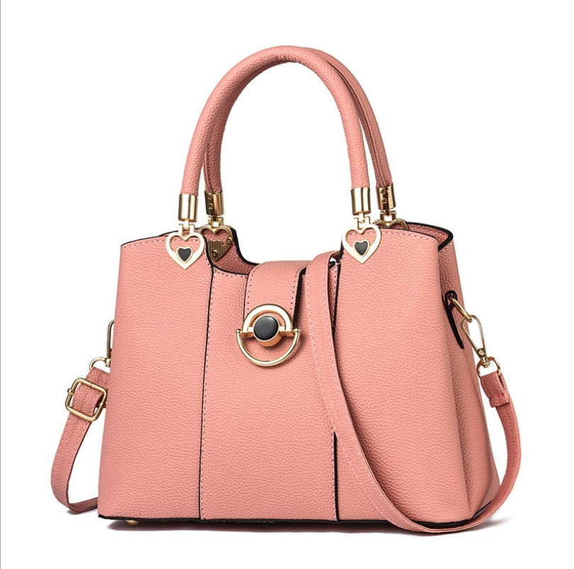 Western Style Solid Color Fashion Womens Handbags New High Quality Leather Women's Handbags Soft Leather Shoulder Messenger Bag eprolo
