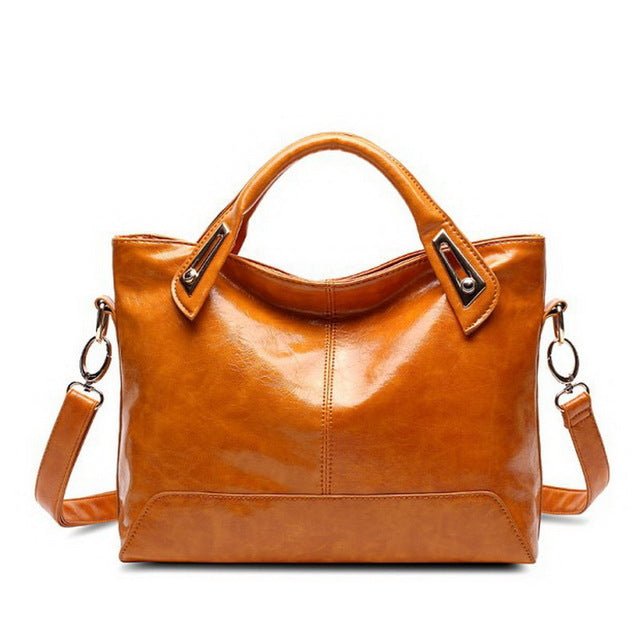 Oil Wax Leather Designer Shoulder Bag eprolo