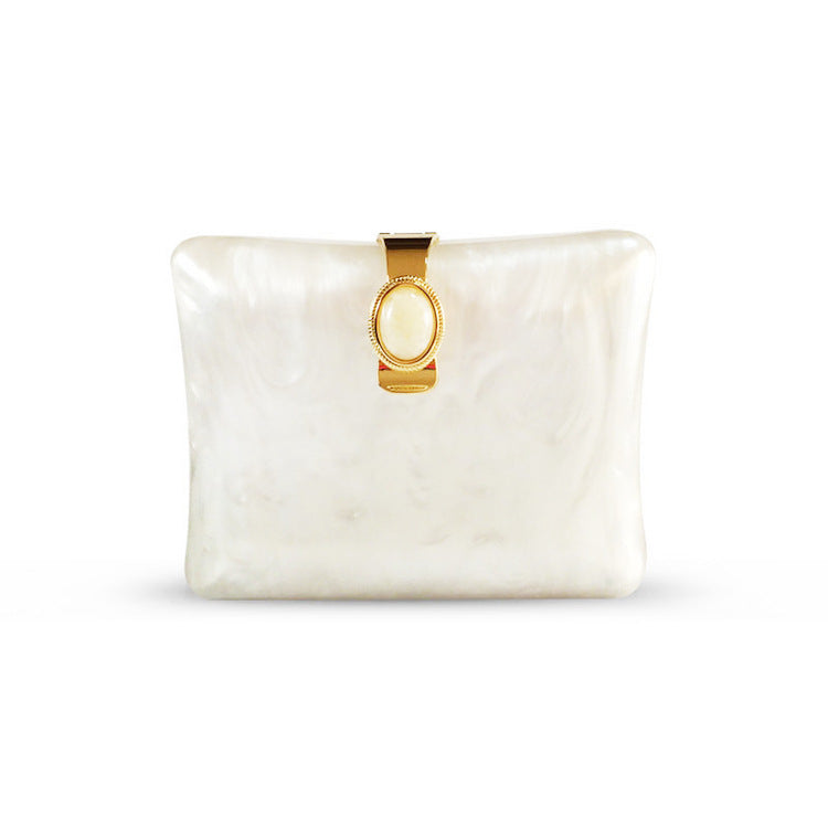 Glitter Ink Acrylic Box Evening Clutch eprolo