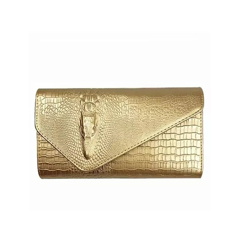 Snakeskin Chain Crossbody Messenger Bag eprolo