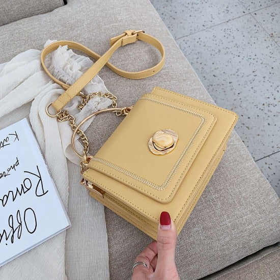 LEFTSIDE Leather Mini Crossbody Bags for Women Summer Shoulder Bag with Short Handle Female Phone Purses and Handbags eprolo