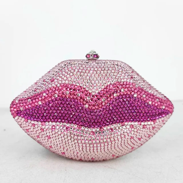 Crystal Rhinestone Metal Evening Clutch eprolo