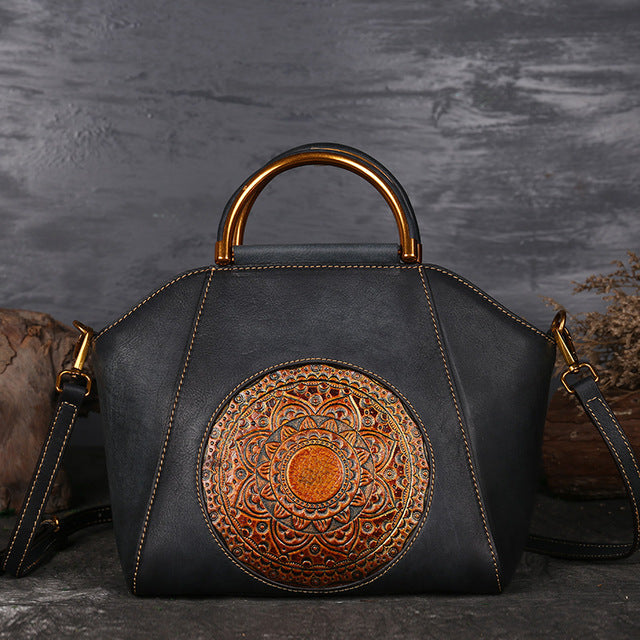 Genuine Leather Retro Shoulder Messenger Bag eprolo