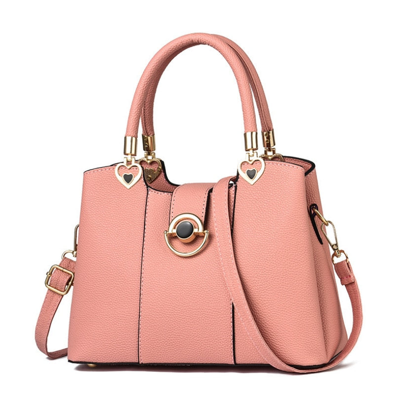 Western Style Solid Color Fashion Womens Handbags New High Quality Leather Women's Handbags Soft Leather Shoulder Messenger Bag eprolo