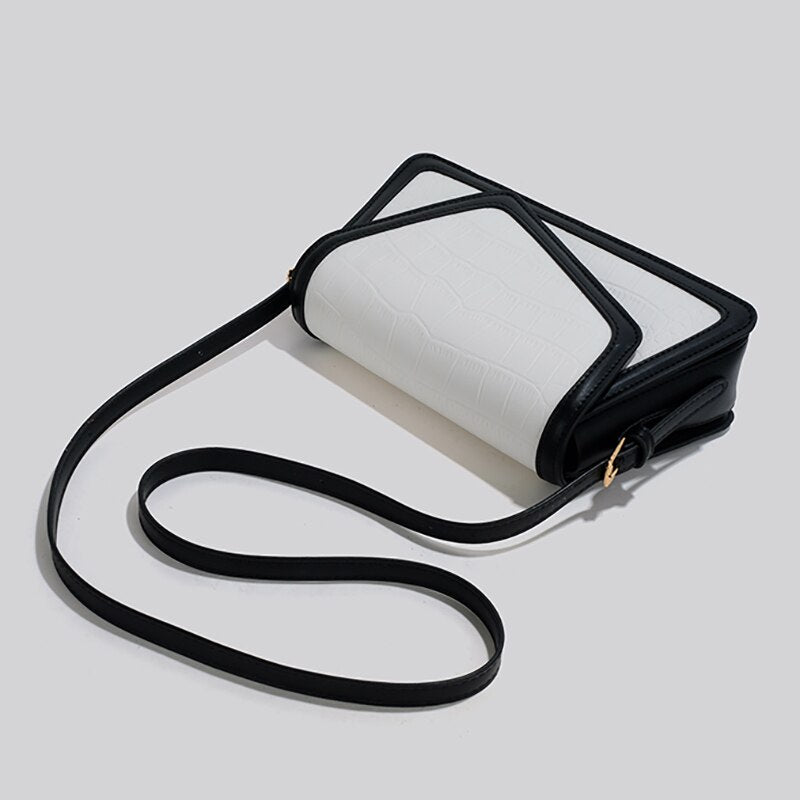 Contrast Color Travel Shoulder Bag eprolo