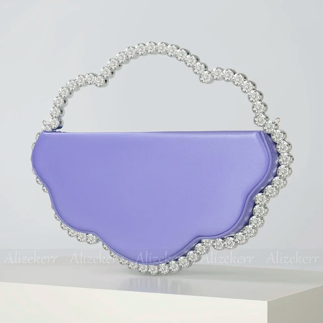 Cloud Shaped Diamond Evening Clutch eprolo