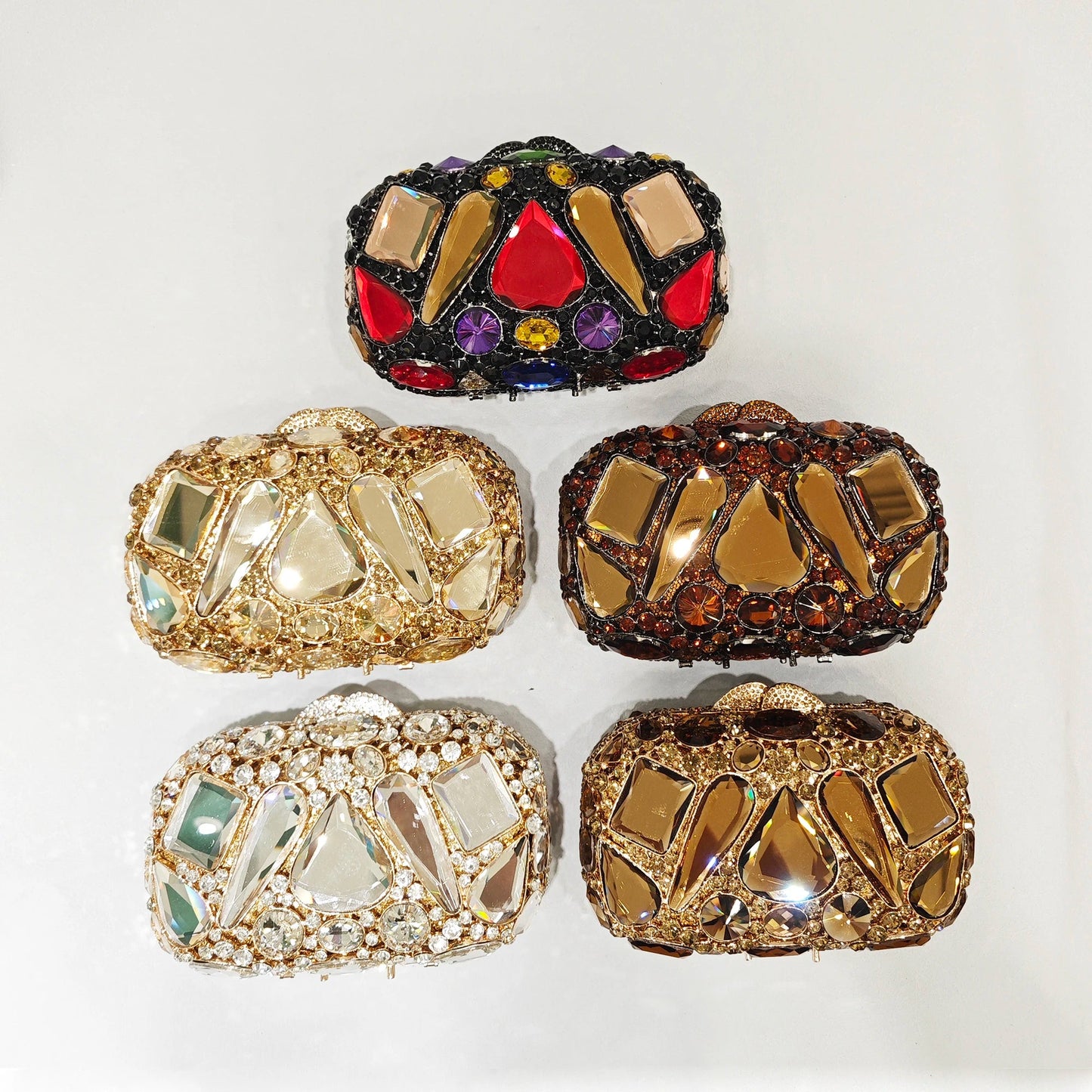 Diamond Stone Bridal Wedding Clutch eprolo