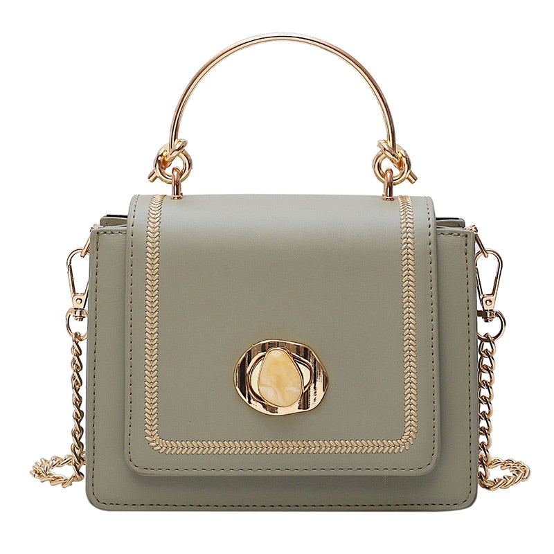 LEFTSIDE Leather Mini Crossbody Bags for Women Summer Shoulder Bag with Short Handle Female Phone Purses and Handbags eprolo