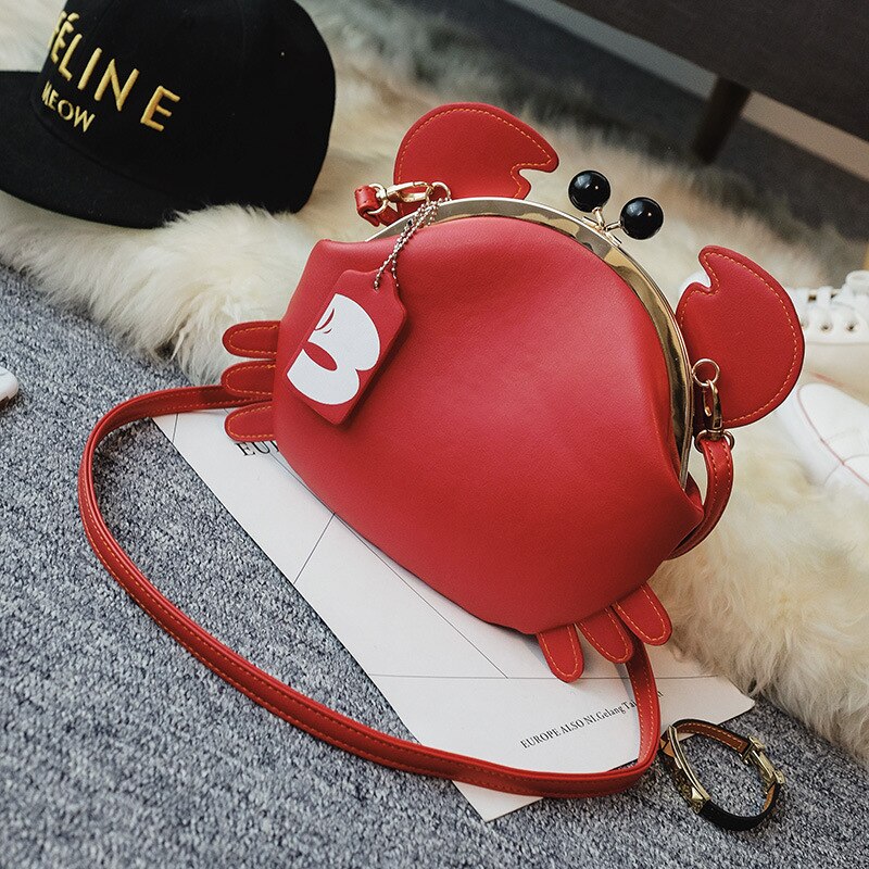 Crab Shaped Crossbody Messenger Bag eprolo