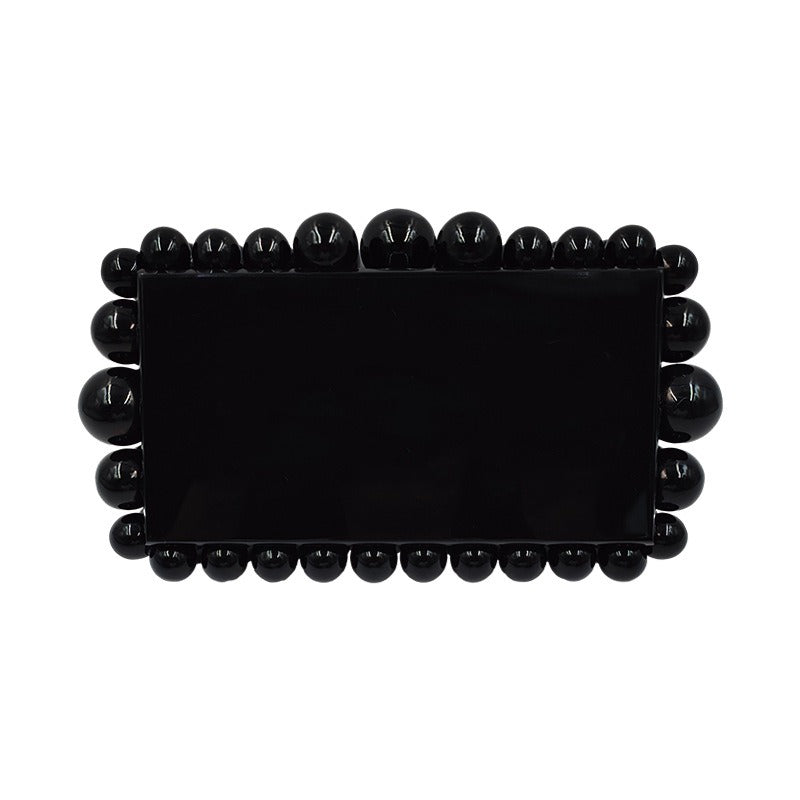 Clear Acrylic Box Evening Clutch eprolo